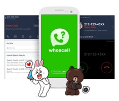 Google Best Apps of 2013 Winner “whoscall” Released on LINE