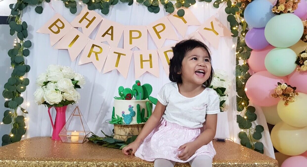 My little girl is turning 3